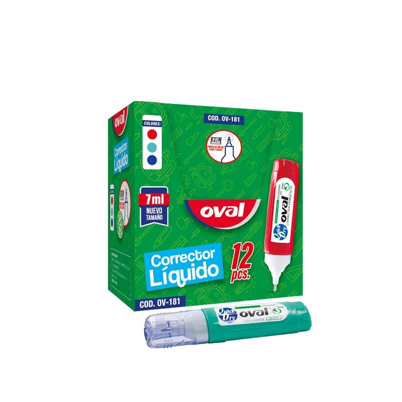 OVAL CORRECTOR  P. METAL  X 48DOC COD.OV-181                                                                                                          
