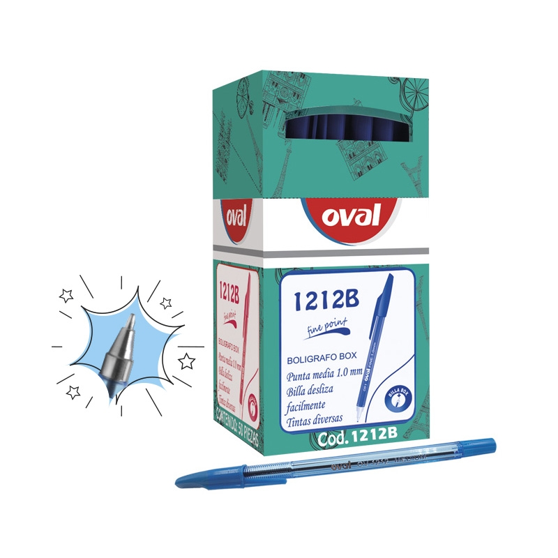 OVAL LAPICERO PUNTA MEDIA (COD. 1212B)                                                                                                             
