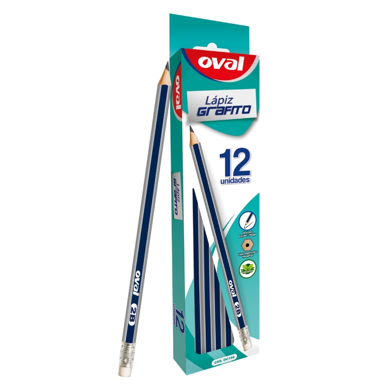 OVAL LAPIZ RAYADO 2B (OV-198)                                                                                                          